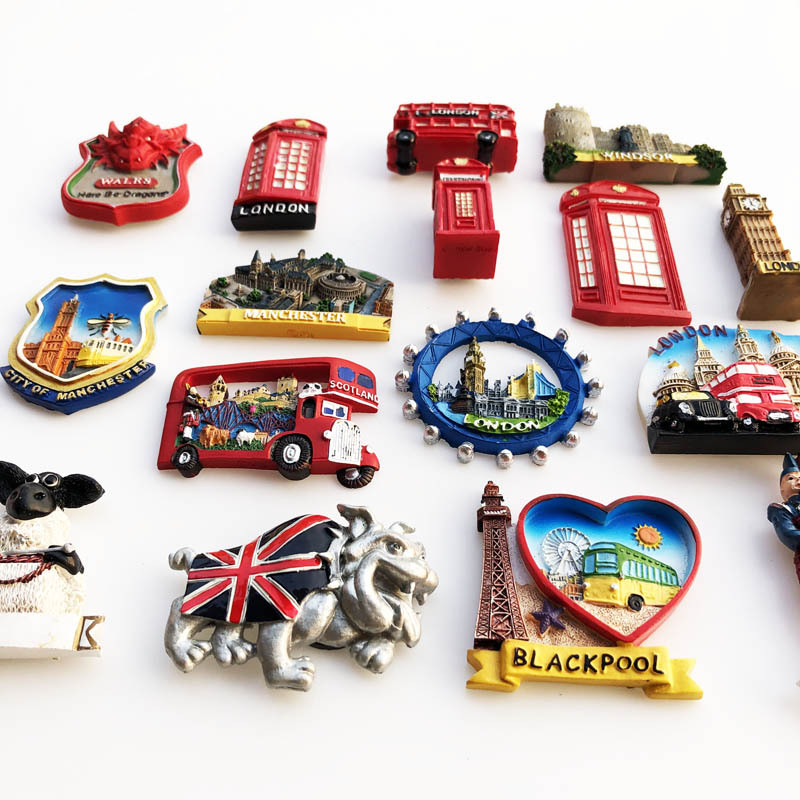 Nam Châm Dán Tủ Lạnh Hình Lâu Đài Thổ Nhĩ Kỳ Scotland London