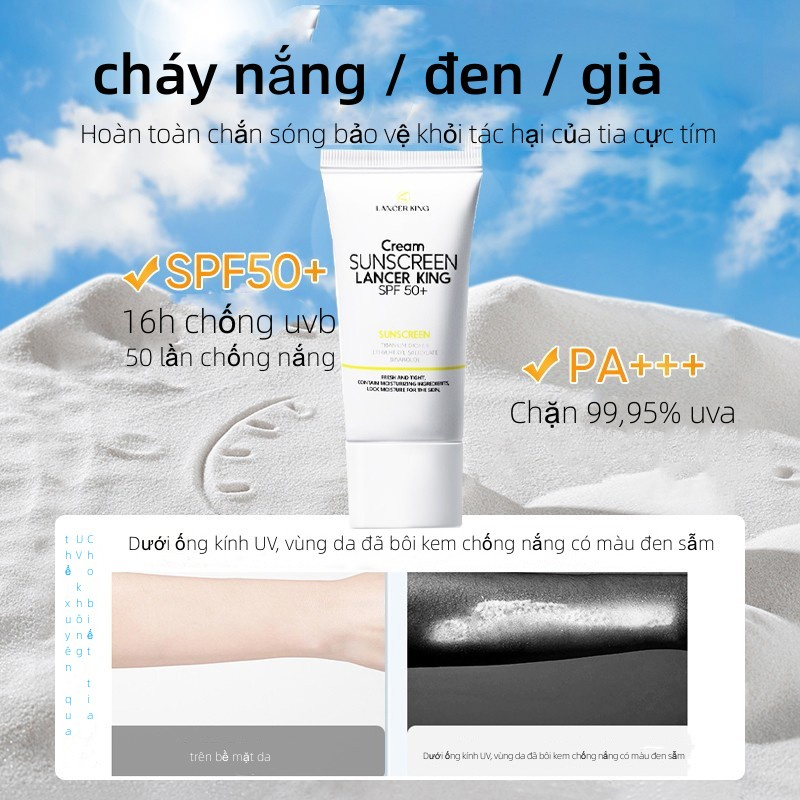 Kem Chống Nắng Dưỡng Da Kiềm Dầu Chống Nắng Hàng Ngày Dưỡng Trắng Chống UV Kem Chống Nắng Nâng Tone Chăm Sóc Da