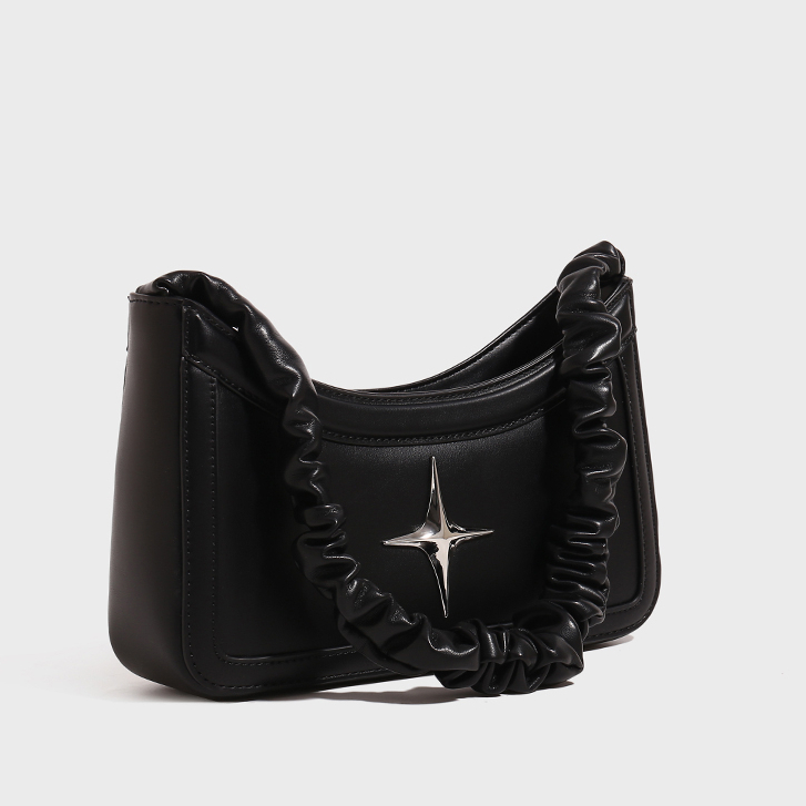 Cherlkolrs Túi Đeo Vai Chất Liệu Da PU Họa Tiết Ngôi Sao Đơn Giản Thời Trang Cao Cấp Dành Cho Nữ