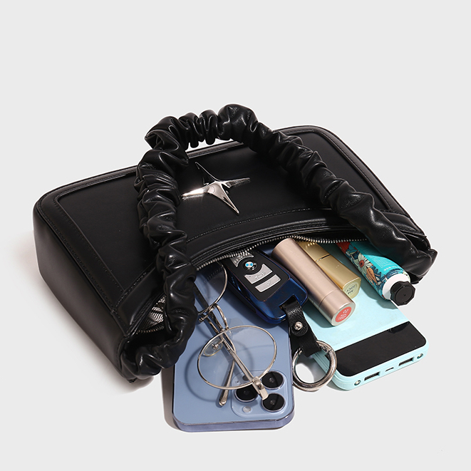 Cherlkolrs Túi Đeo Vai Chất Liệu Da PU Họa Tiết Ngôi Sao Đơn Giản Thời Trang Cao Cấp Dành Cho Nữ