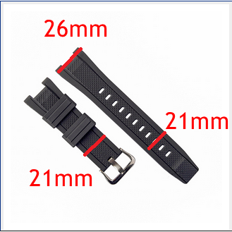 Dây Đeo Da Pu Thay Thế Cho Đồng Hồ Gst-210 / W110 / W100 / S110 / S100 / B100 / S300 / 410