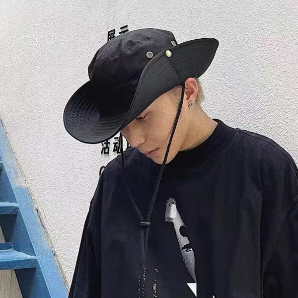 Nón vành THE CAPAL chống nắng chống gió màu trơn thời trang mùa hè cho nam và nữ