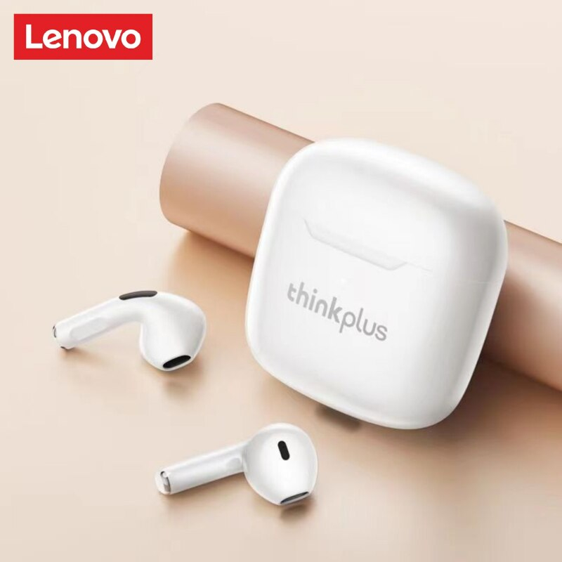 Tai nghe Bluetooth Lenovo LP1 không dây thực sự  HD Stereo Độ trễ thấp Chơi game thể thao có Mic Bluetooth 5.3 Low Latency Earphone Earbuds