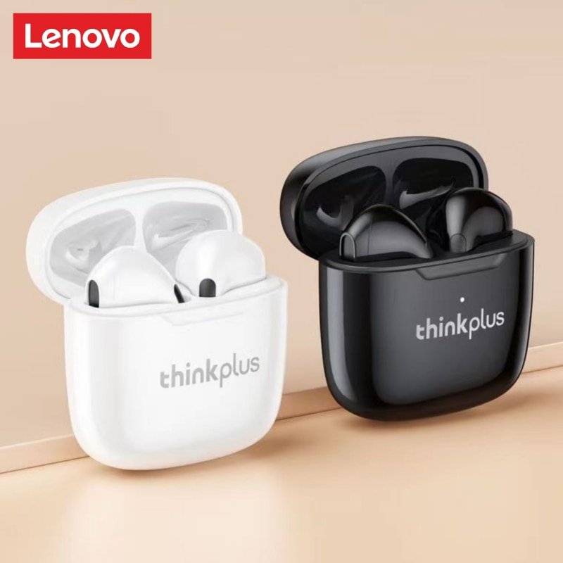 Tai nghe Bluetooth Lenovo LP1 không dây thực sự  HD Stereo Độ trễ thấp Chơi game thể thao có Mic Bluetooth 5.3 Low Latency Earphone Earbuds