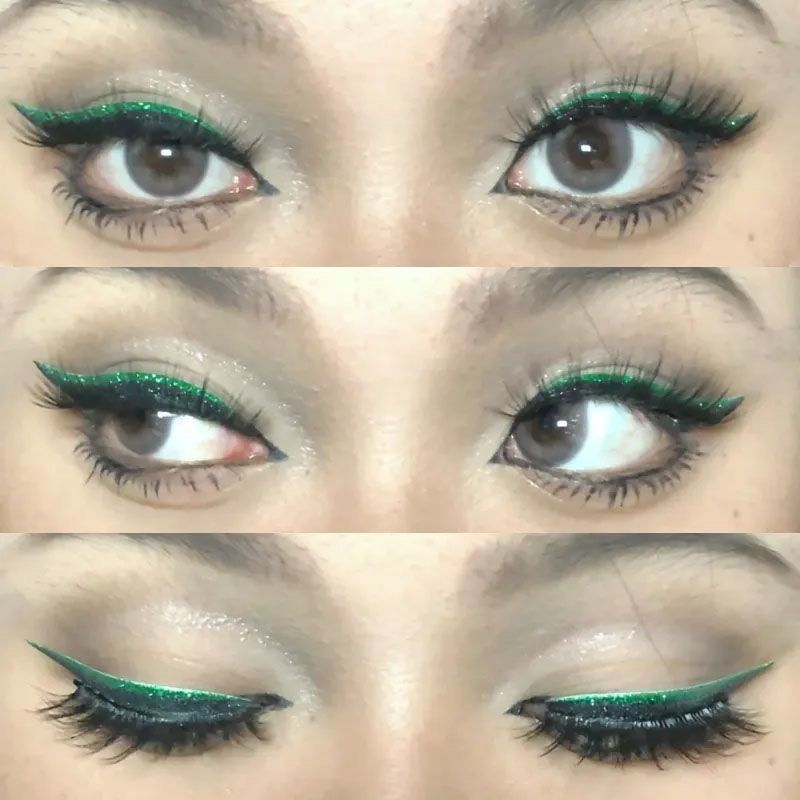 Miếng dán bóng mắt miếng dán kẻ mắt màu Miếng dán tạo mắt hai mí siêu mỏng Âu Mỹ dán phấn mắt