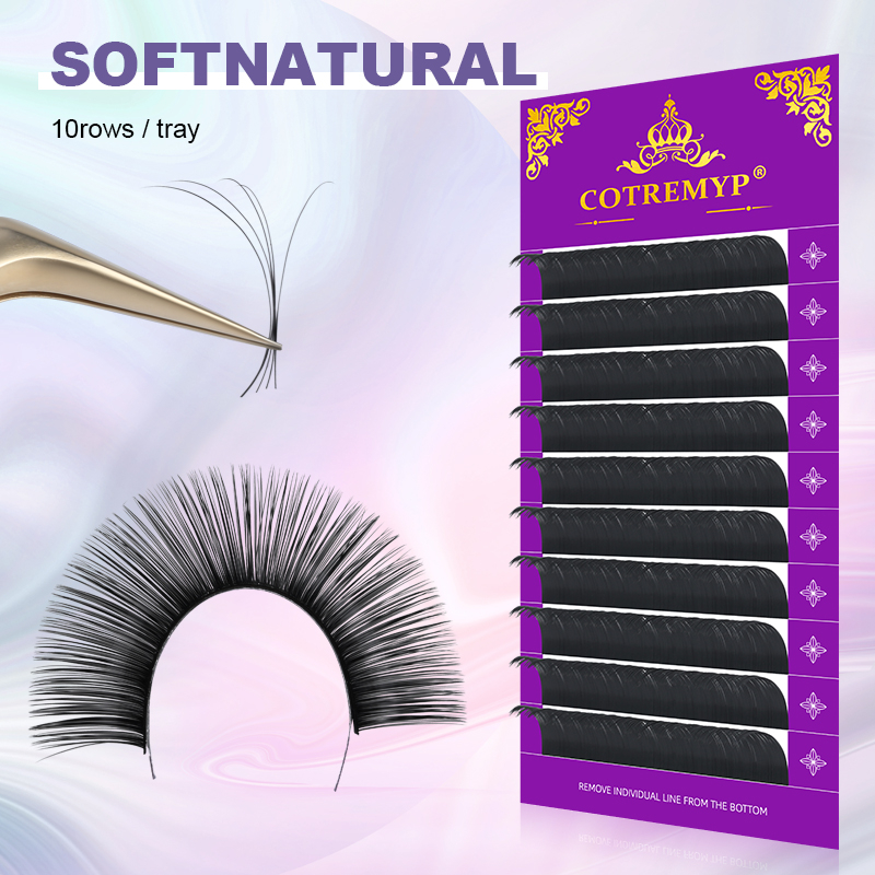 Cotremyp Lông Mi Giả Pefiter Dài Dày Phong Cách Âu Mỹ Thích Hợp Đi Nghỉ Mát