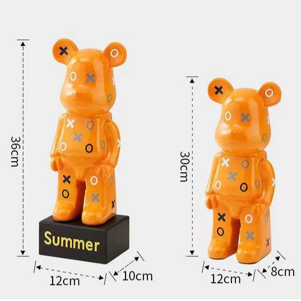 Ống Heo Tiết Kiệm Hình Chú Gấu Hoạt Hình 36cm Đơn Giản Hiện Đại Trang Trí Lối Vào / Tủ Tivi Phòng Khách Sang Trọ