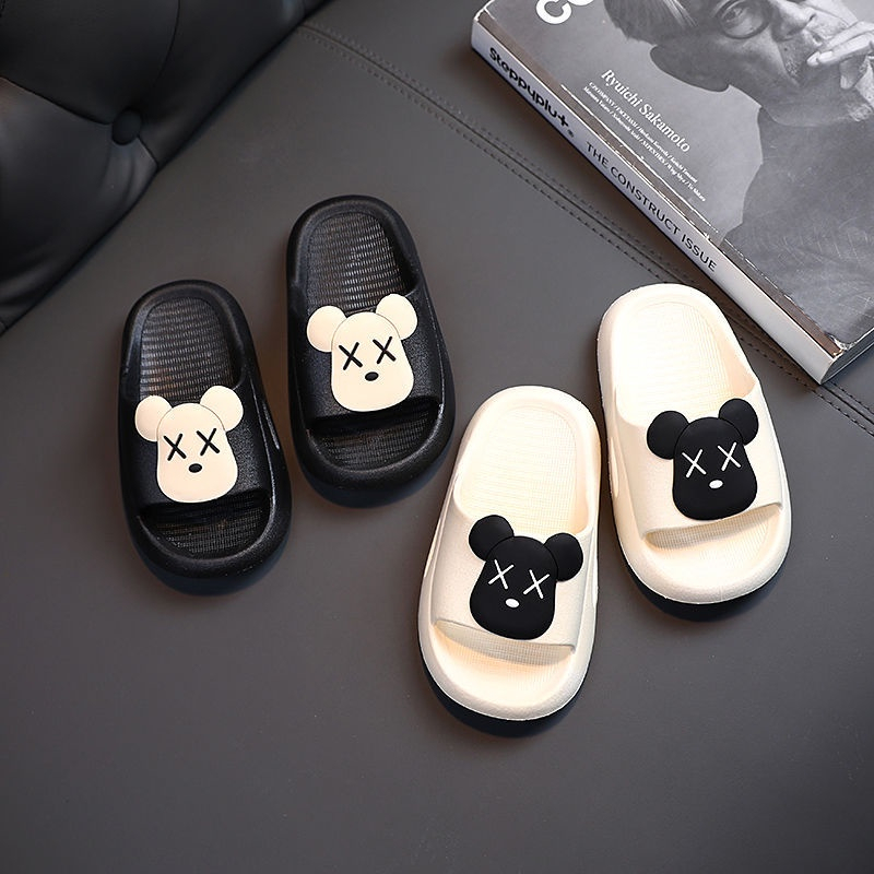 SUPER KIDS Dép Đế Mềm Thiết Kế Xinh Xắn Thời Trang Cho Bé