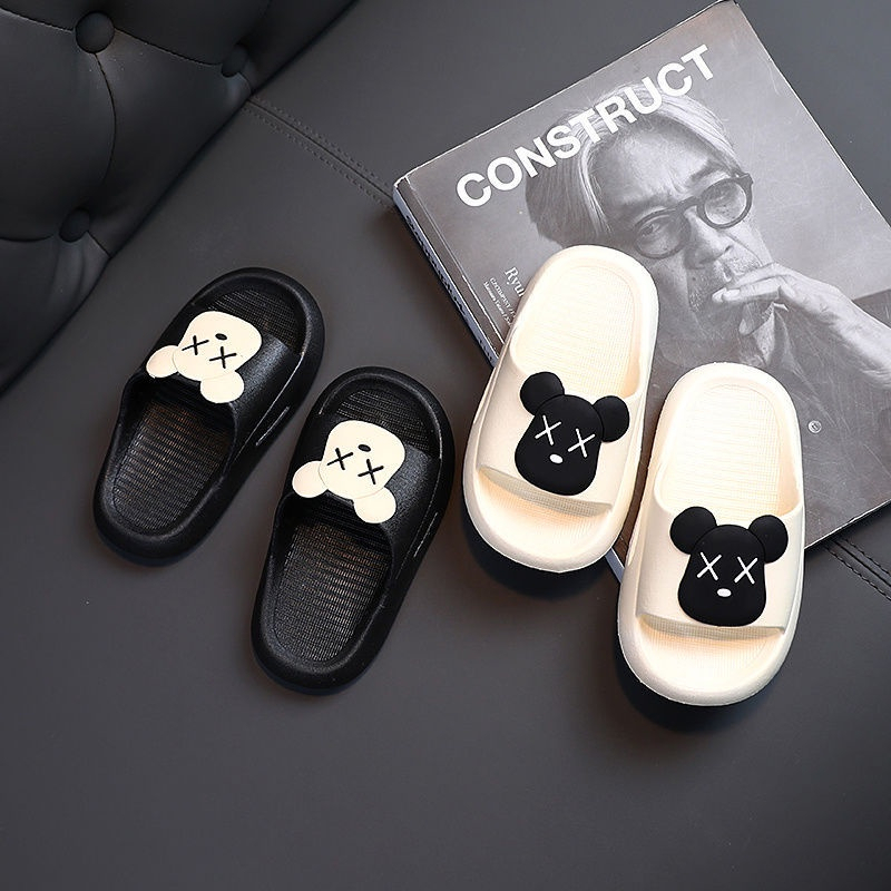 SUPER KIDS Dép Đế Mềm Thiết Kế Xinh Xắn Thời Trang Cho Bé