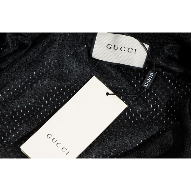 Gucci Áo Khoác cotton Dài Tay Có Khóa Kéo Thêu Họa Tiết Thời Trang Thu Đông Cho Nam Nữ