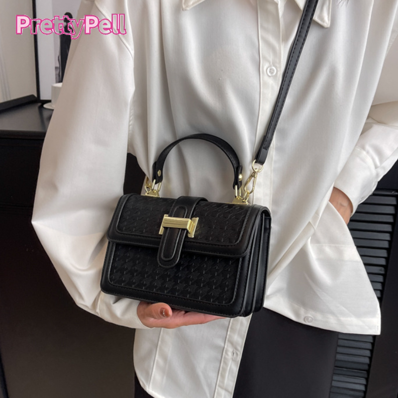 PrettyPell Túi Đeo Chéo Hình Vuông Nhỏ Đơn Giản Thời Trang Xu Hướng Hàn Quốc Cho Nữ