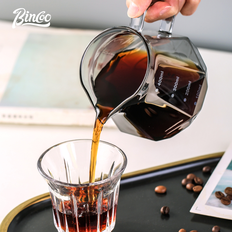Bincoo Bình Pha Cà Phê Bằng Thủy Tinh Chịu Nhiệt Độ Cao 400ml / 600ml