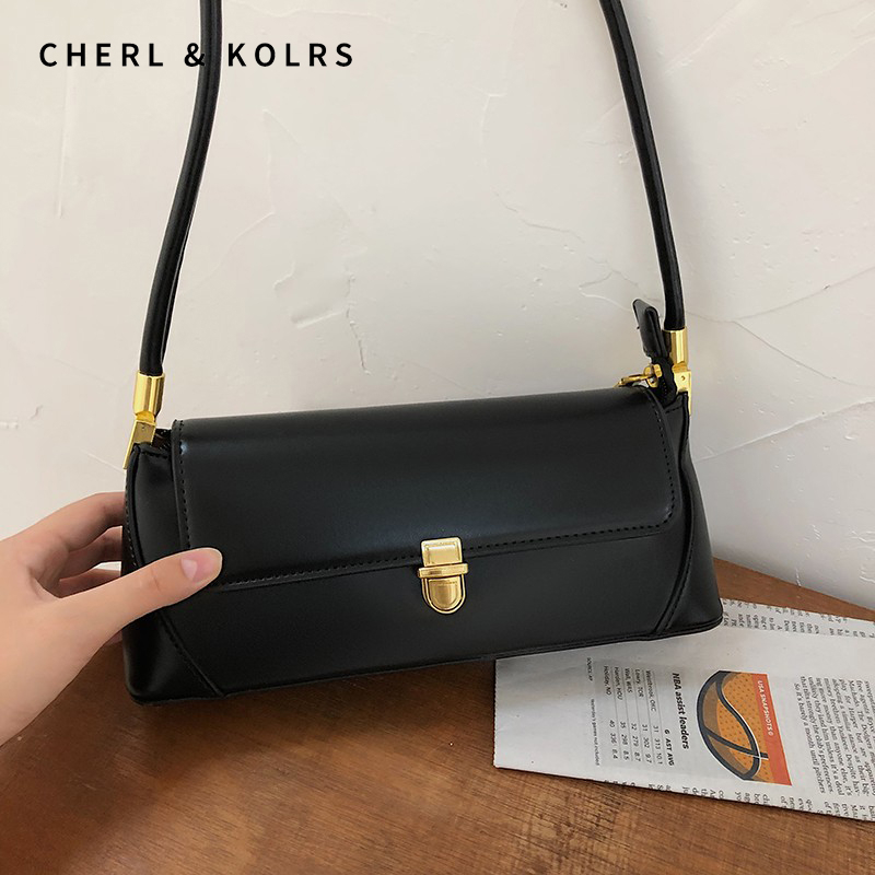 CherlKolrs Túi Đeo Vai Bằng Da PU Phong Cách Âu Mỹ Thời Trang Cho Nữ