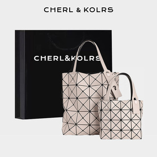 Cherlkolrs Túi Xách tote Đeo Vai Họa Tiết Hình Học Thời Trang Nhật Bản Và Hàn Quốc Thiết Kế Cao Cấp Cho Nữ