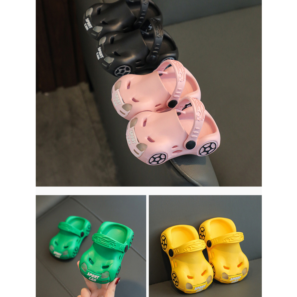 🔥Shiny sandals Không thấm nước chống trượt ánh sáng ban đêm dẫn dép trẻ em phát sáng 40W lần