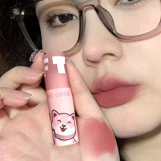 ⭐Màu Hồng PINK COCO® Son Kem Lì Mềm Mịn Lâu Trôi Không Phai Và Làm Sáng Màu Da