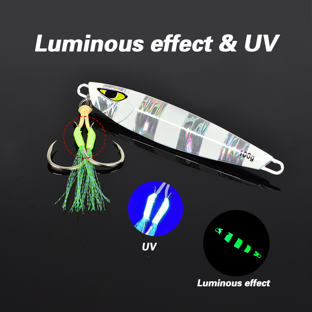 Mồi Câu Cá Giả 30g 40g 60g 80g 100g Bằng Kim Loại Cứng Cáp