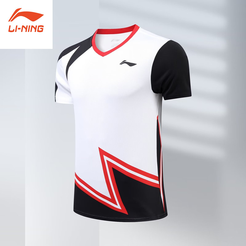 Áo Thun Thể Thao Cầu Lông Tay Ngắn Mau Khô Thoáng Khí Cho Nam Và Nữ Li Ning
