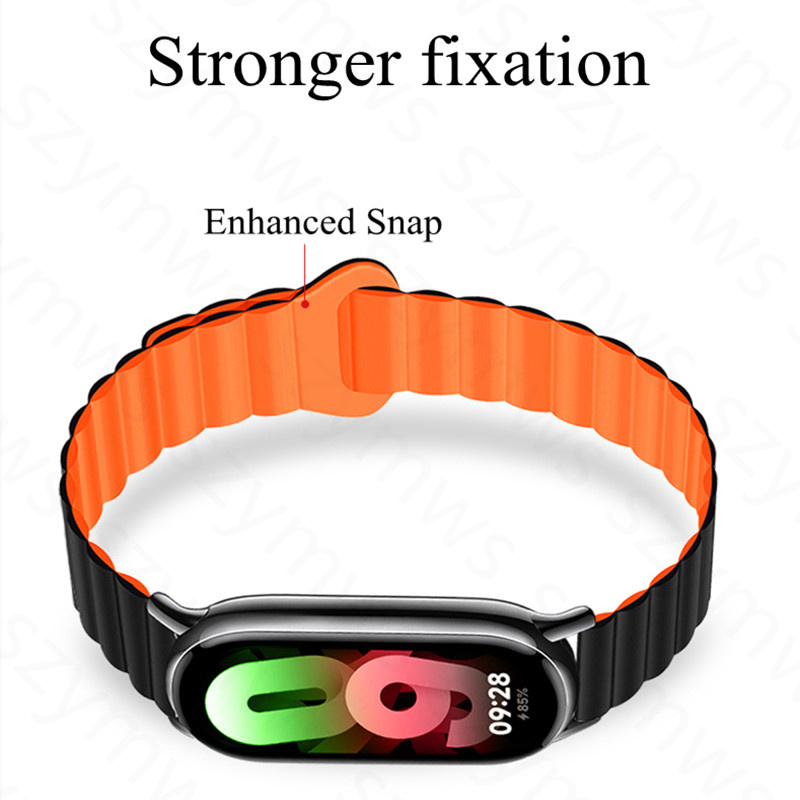 Dây Đeo Thay Thế Chất Liệu TPU Silicon Màu Trơn Cho Xiaomi Mi Band 8 Xiaomi Mi Band 8 8