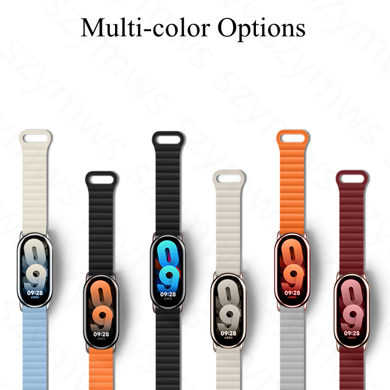 Dây Đeo Thay Thế Chất Liệu TPU Silicon Màu Trơn Cho Xiaomi Mi Band 8 Xiaomi Mi Band 8 8