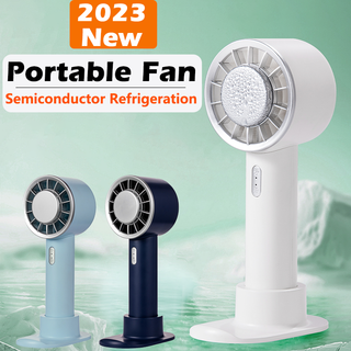 Quạt cầm tay ArgoG Quạt Mini cầm tay Bán dẫn Lạnh Nén lạnh Quạt cầm tay có thể sạc lại 3 tốc độ Quạt làm mát