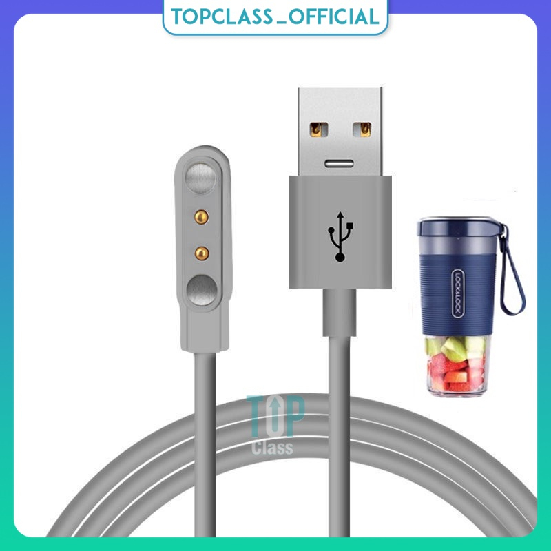Dây Cáp Sạc USB Dành Cho Máy Xay Sinh Tố Cầm Tay Lock&Lock EJJ321 Nam Châm Thay Thế