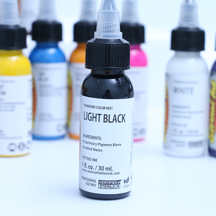 Mực Thực Hành Hình Xăm Độ Bão Hòa Màu Cao Chống Phai Sắc Tố Cho Người Mới Bắt Đầu 30Ml