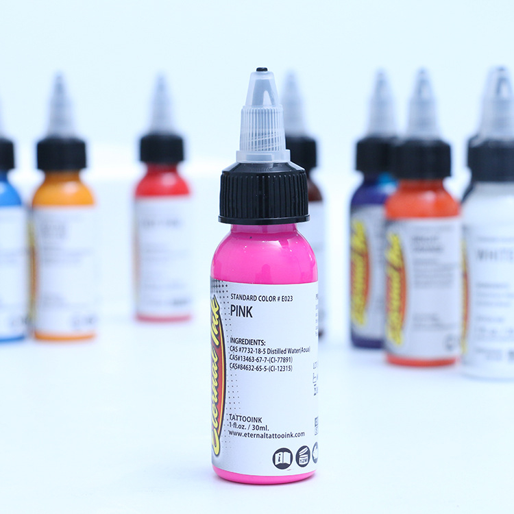 Mực Thực Hành Hình Xăm Độ Bão Hòa Màu Cao Chống Phai Sắc Tố Cho Người Mới Bắt Đầu 30Ml