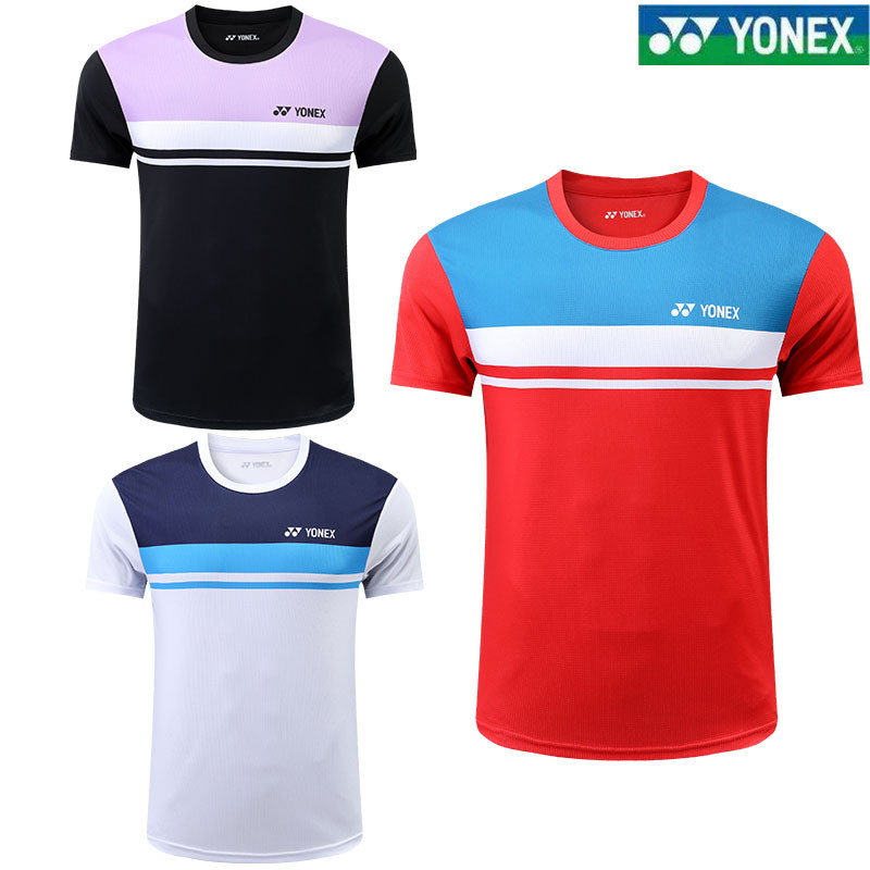 Bộ Đồ Thể Thao Cầu Lông Ngắn Tay Mau Khô Thời Trang Mùa Hè Cho Nam Nữ