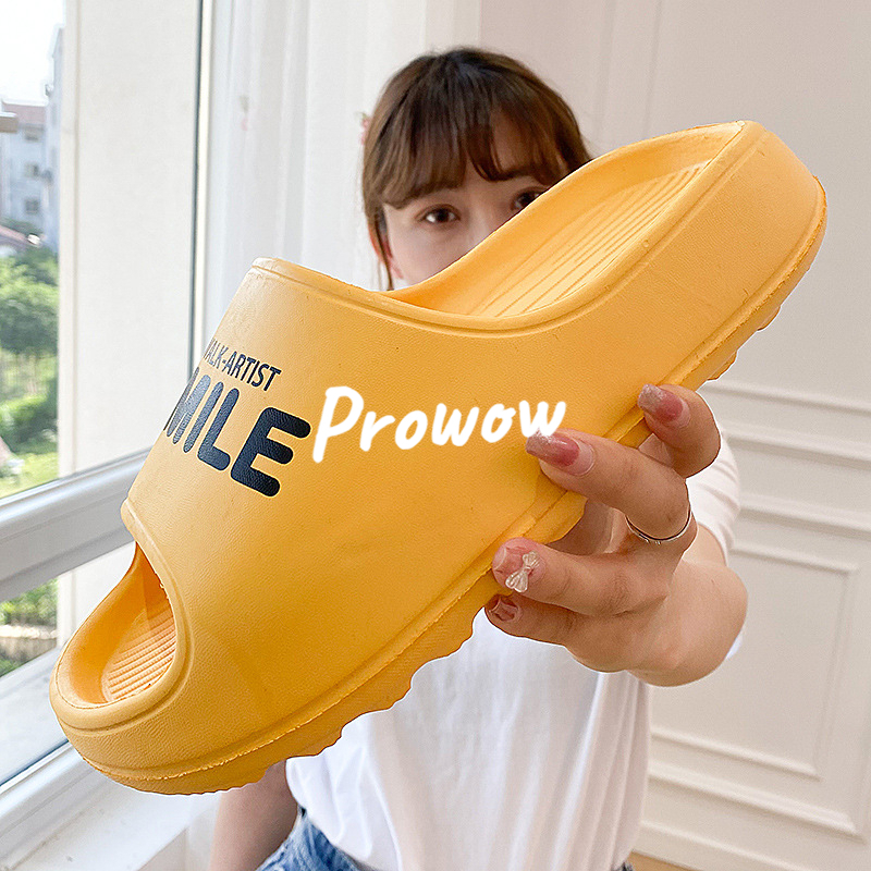 Prowow❤Dép Đi Trong Nhà Tắm Đế Dày Mềm Mại Chống Trượt Thời Trang Mùa Hè Cho Cặp Đôi