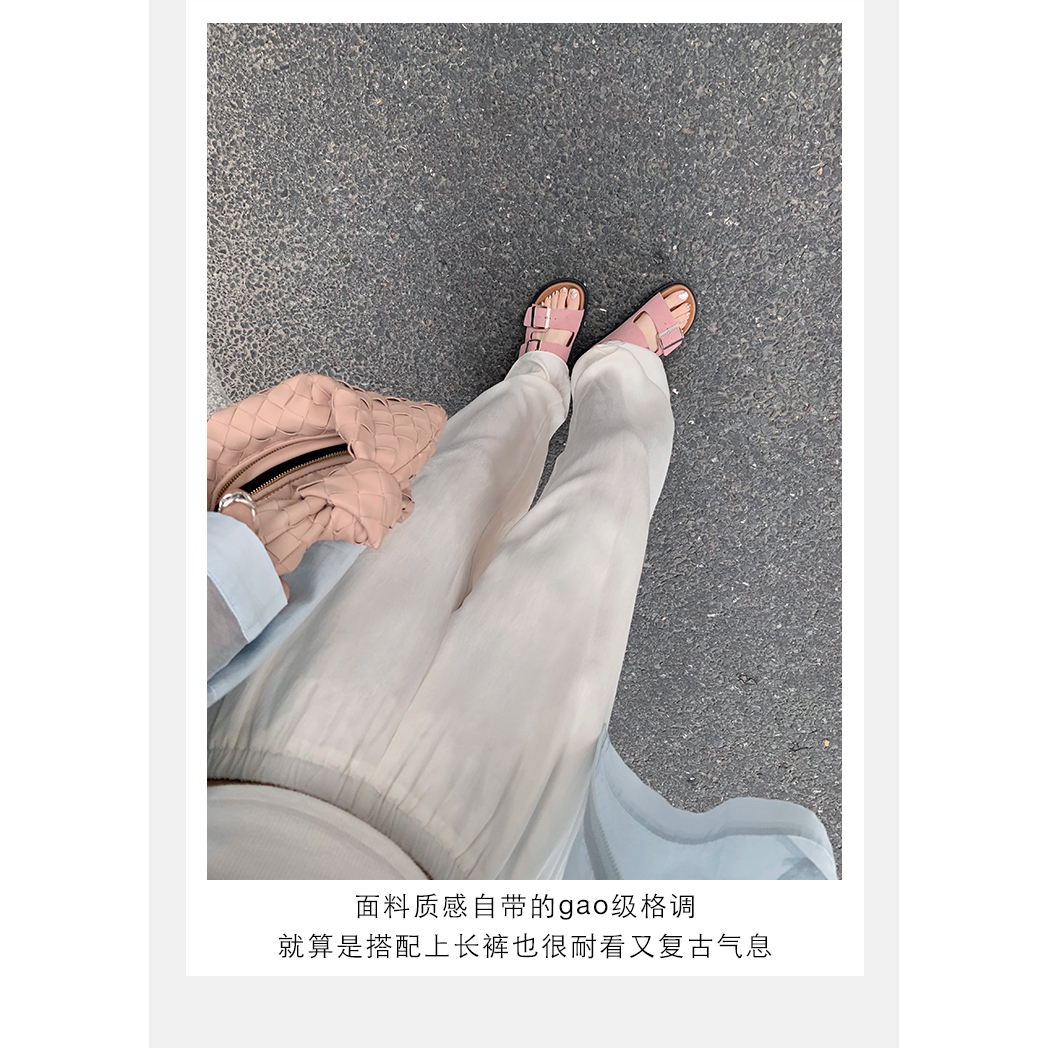 Dép Sandal Birkenstock Đế Dày Phẳng Mùa Hè Phong Cách Mới Cho Nữ