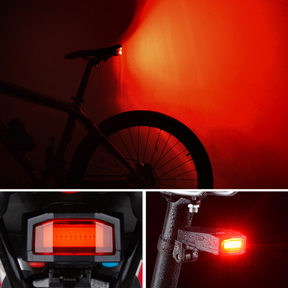 Có thể bán buôn A6 Sạc USB Xe Đạp Đuôi Đèn Cảnh Báo An Ninh Thông Minh Động Đi Đêm Phụ Kiện Vermont055 Hàng giao ngay