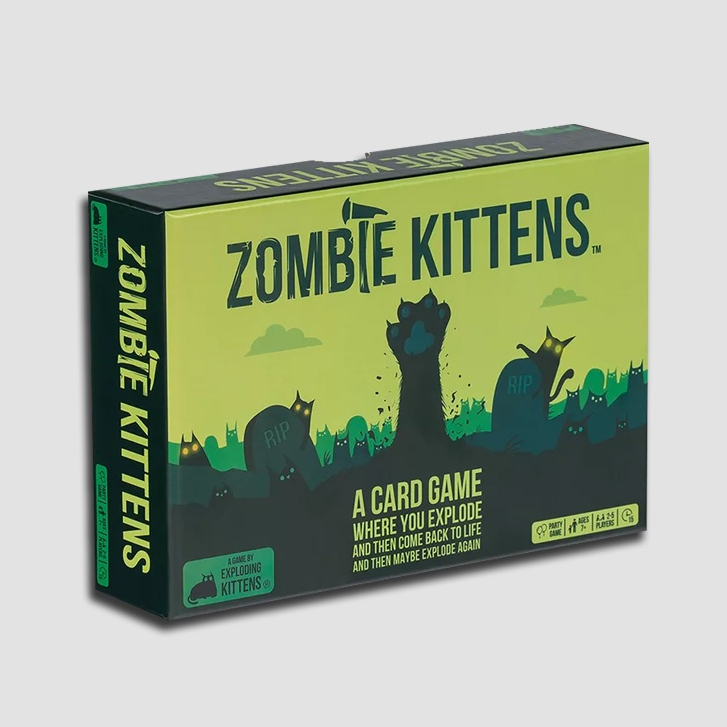 Zombie Kittens by Exploding Kittens - Card Games Bộ Thẻ Bài Trò Chơi Gia Đình Mèo Vui Nhộn
