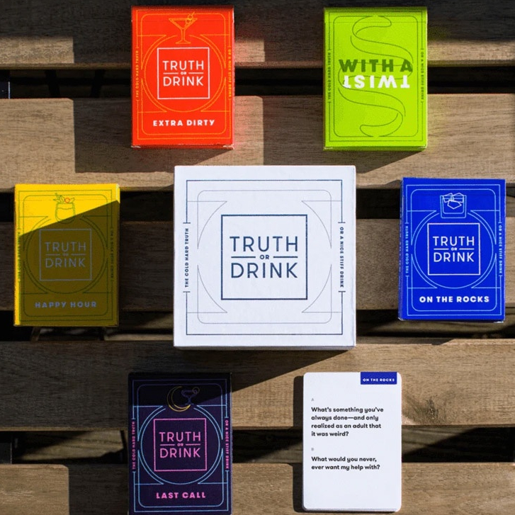 Bộ Thẻ Bài Trò Chơi Truth or Drink - Vui Nhộn
