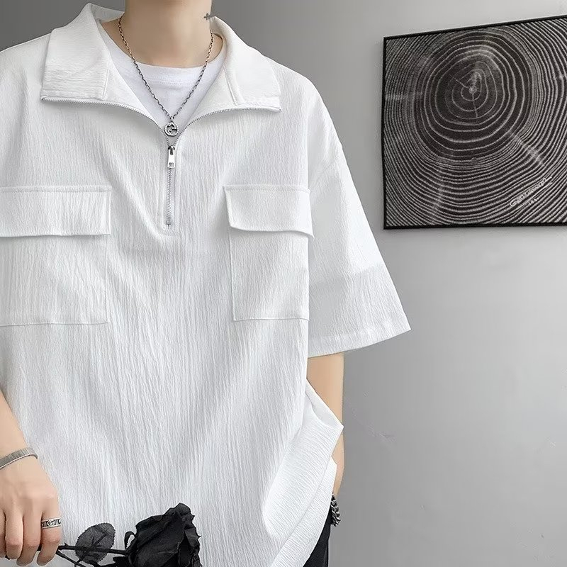 Áo hoodie nam thời trang Hàn Quốc đơn giản và rộng rãi áo hoodie