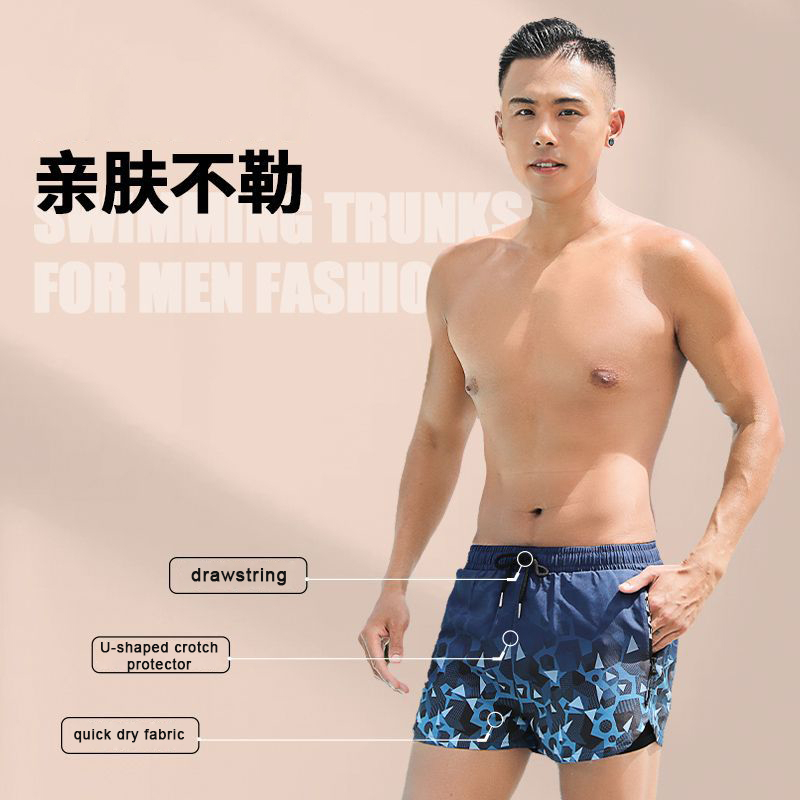 Quần Bơi Hai Lớp Form Rộng Thời Trang Mới 2023 Cho Nam