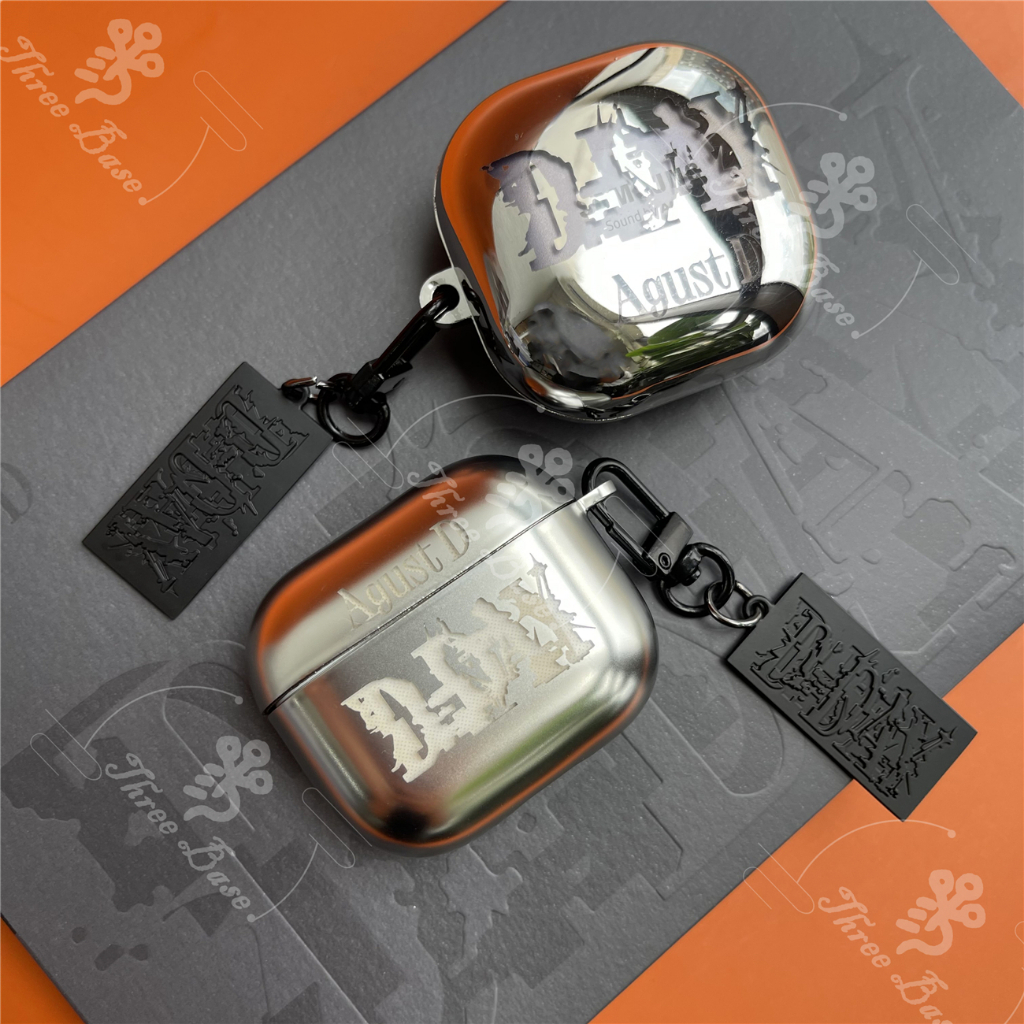 Dday Vỏ Bảo Vệ Hộp Sạc Tai Nghe airpods pro2 2022 gen 3 2022 gen 3 Bằng Kim Loại Có Móc Khóa Hình bts-7 / samsung buds live pro buds 2 2pro 2022