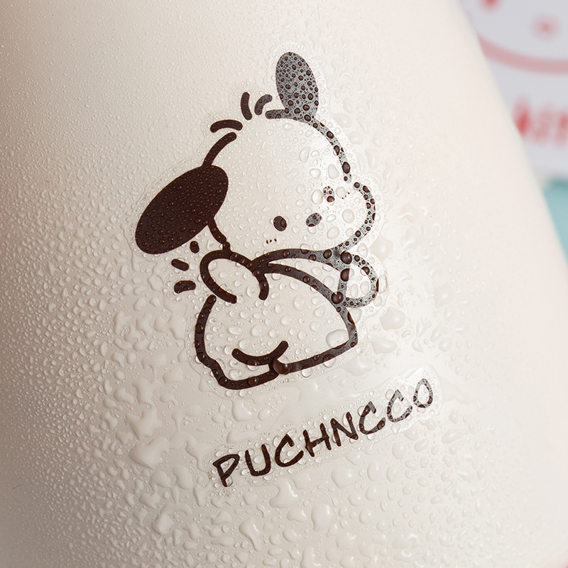 Sanrio Miếng Dán Trang Trí Bằng Kim Loại Chống Thấm Nước Hình Cún Kuromi Melody Pacha