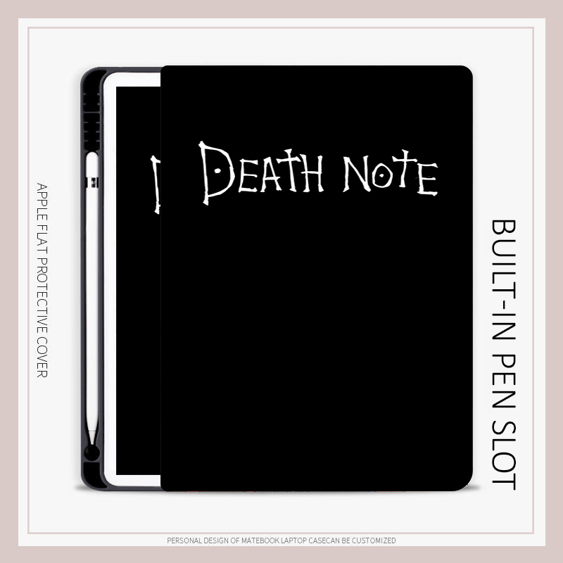 Bao Da Máy Tính Bảng Họa Tiết death Note Cho iPad air 4 5 mini 1 / 2 / 3 / 4 / 5 / 6 iPad 10.2 gen 7 8 9 iPad 2022 pro11 gen10
