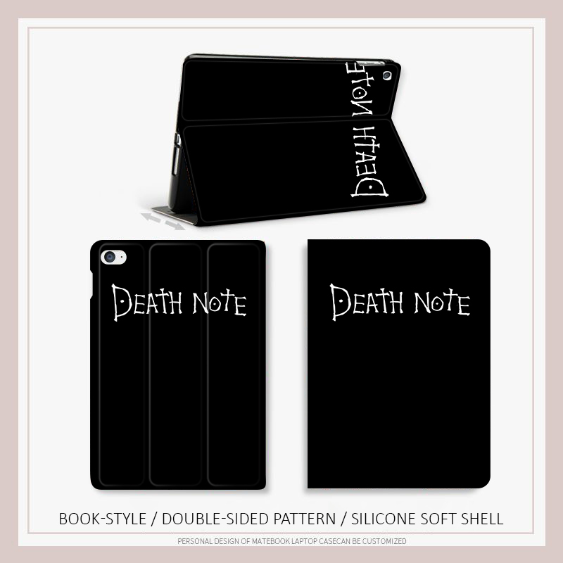 Bao Da Máy Tính Bảng Họa Tiết death Note Cho iPad air 4 5 mini 1 / 2 / 3 / 4 / 5 / 6 iPad 10.2 gen 7 8 9 iPad 2022 pro11 gen10