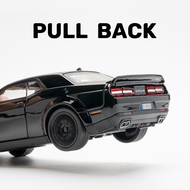 Mô Hình Xe Ô Tô Dodge Challenger SRT Tỉ Lệ 1: 32