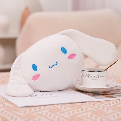 SANRIO Gối Ngủ Du Lịch Nghỉ Ngơi Hình Melody Kuromi Kèm Mặt Nạ Mắt Di Động Tiện Dụng