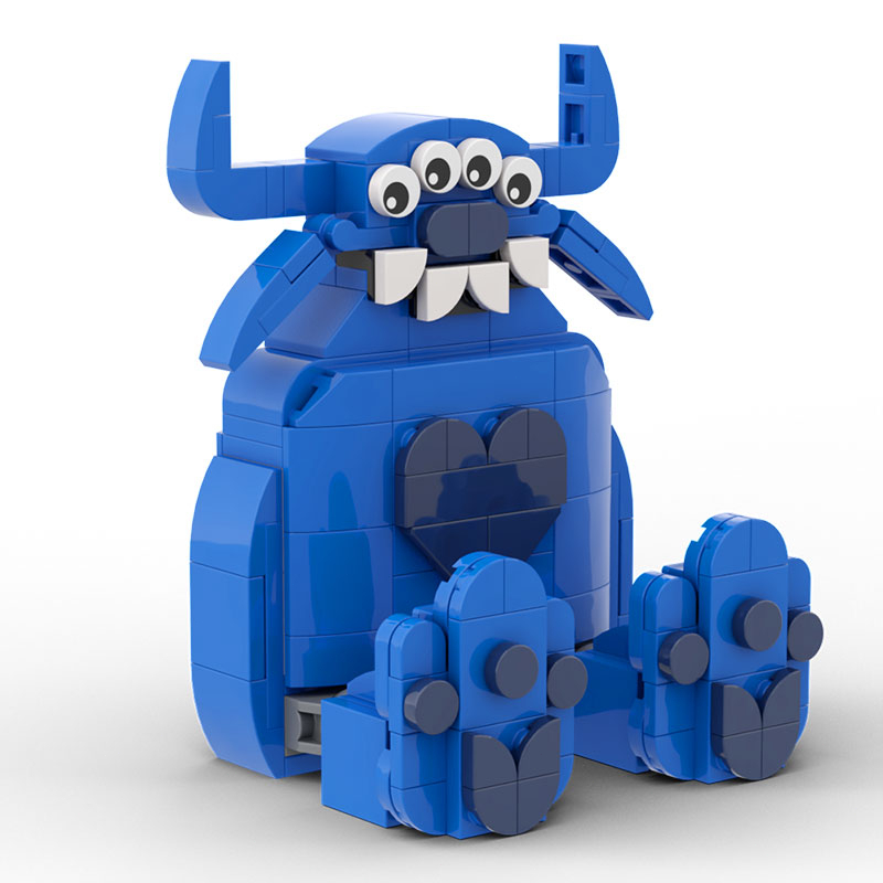 Set 3 Mô Hình Kangaroo Hunky Jake Dr. Bộ Đồ Chơi Xếp Hình 219 Mảnh Cho Bé