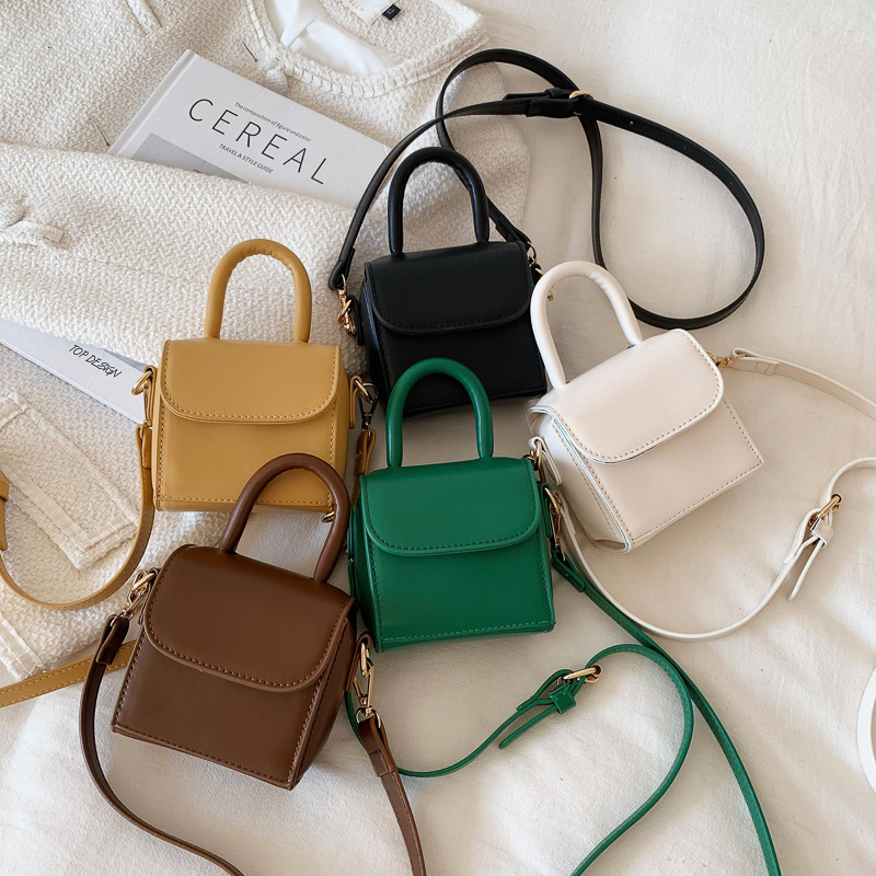 Túi Đeo Vai Mini Phong Cách Phương Tây Đơn Giản Thời Trang Cho Nữ