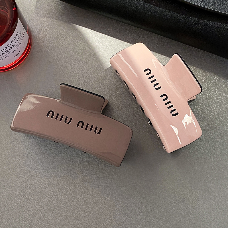 Miumiu acetic Kẹp Tóc Hình Chữ Nhật Đơn Giản Thời Trang Mùa Hè Cho Nữ