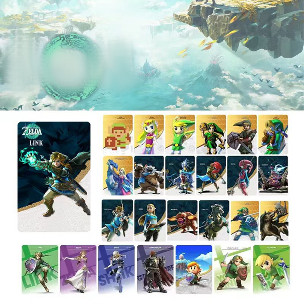 Set 38 Thẻ Game The Legend of Zelda: Tears of The Kingdo Zelda Ghost God