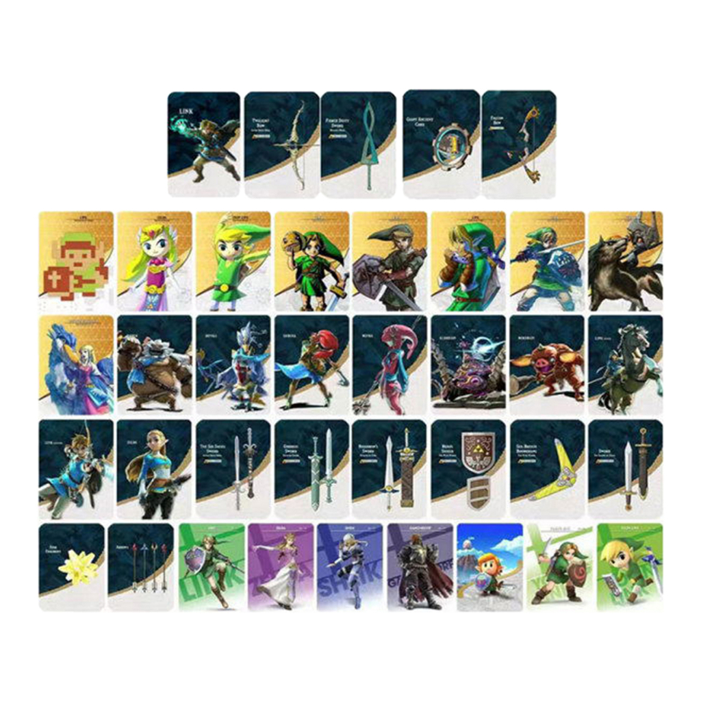 Set 38 Thẻ Game The Legend of Zelda: Tears of The Kingdo Zelda Ghost God