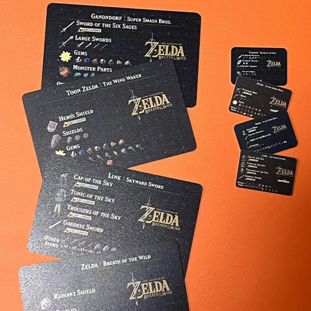 Set 38 Thẻ Game The Legend of Zelda: Tears of The Kingdo Zelda Ghost God