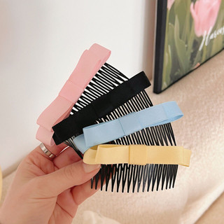 Lược Cài Tóc Đính Nơ Kiểu Công Chúa Dễ Thương