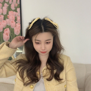 Lược Cài Tóc Đính Nơ Kiểu Công Chúa Dễ Thương